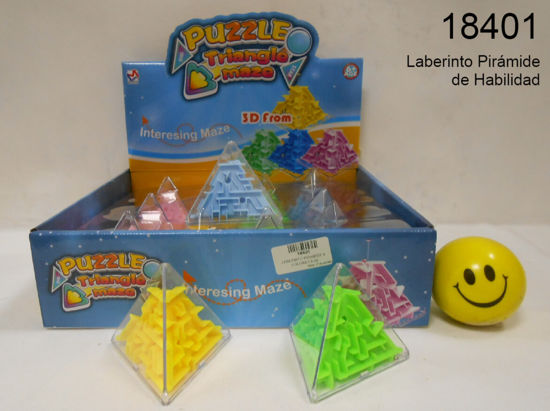 Imagen de LABERINTO PIRAMIDE 4 COLORES 6.24